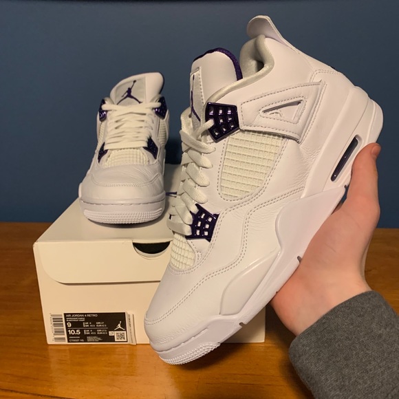 jordan 4 metallic purple - Picture 1 of 8